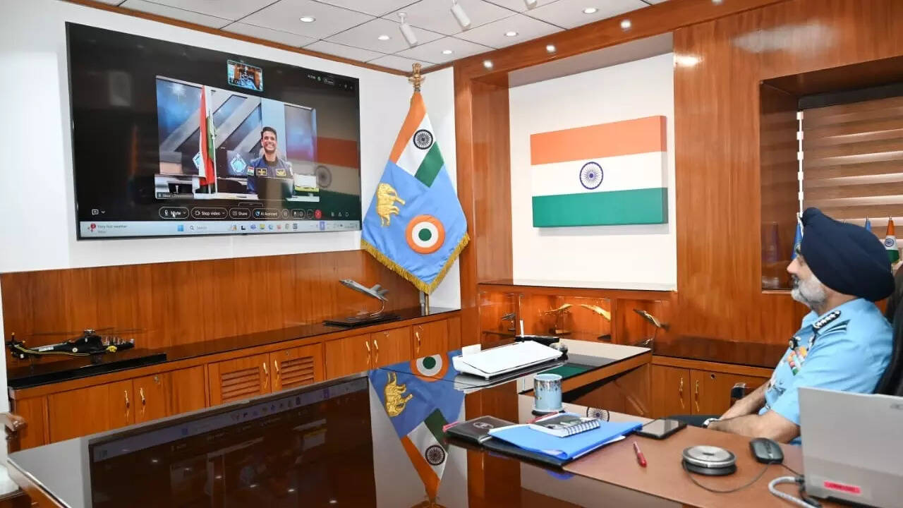 'New chapter to Indian space odyssey': IAF wishes Axiom-4 captain Shubhanshu Shukla; Isro team on ground for launch