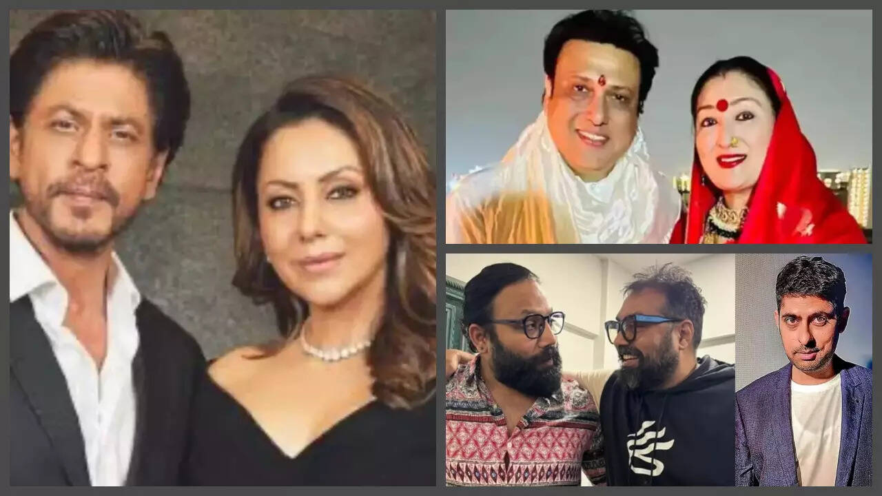 SRK-Gauri, Sunita-Govinda, Varun-Vanga: Top 5 news