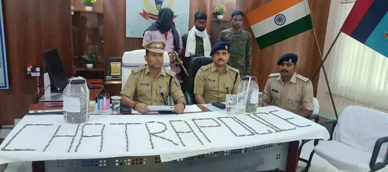 TSPC rebel held in Chatra, weapons seized