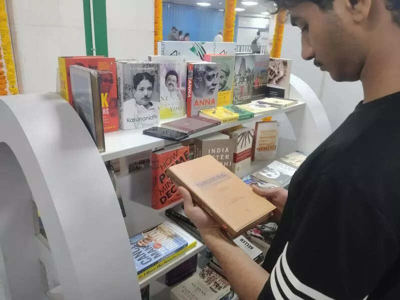 Chennai Book Park sees a steady stream of crowd on Day 1