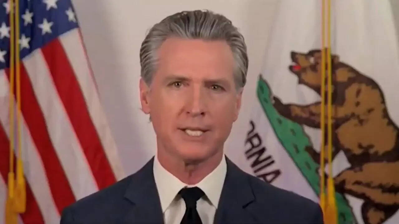 'What Trump wants most is your fealty': Was Gavin Newsom crying while addressing Los Angeles protests? Watch video
