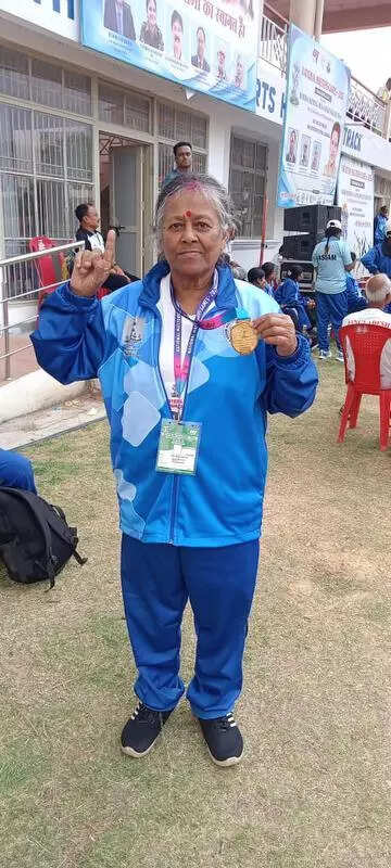70-year-old athlete overcomes illness, age to win gold at Nat’l Masters Games