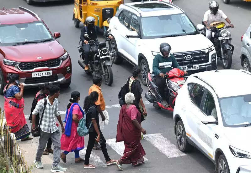 Speeding two-wheelers kill nearly half of Chennai’s pedestrians, even at crossings and footpaths