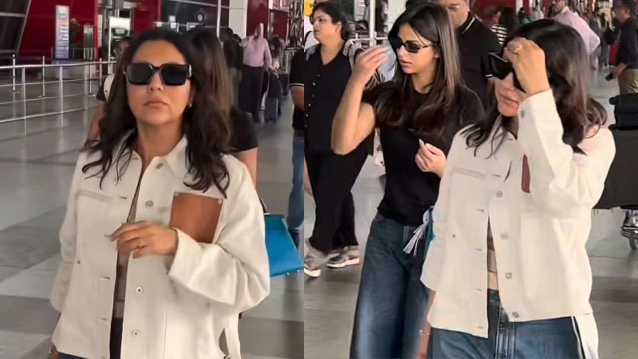 Gauri and Suhana Khan avoid paparazzi - PICS