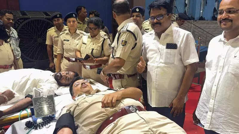 Blood donation camp organised