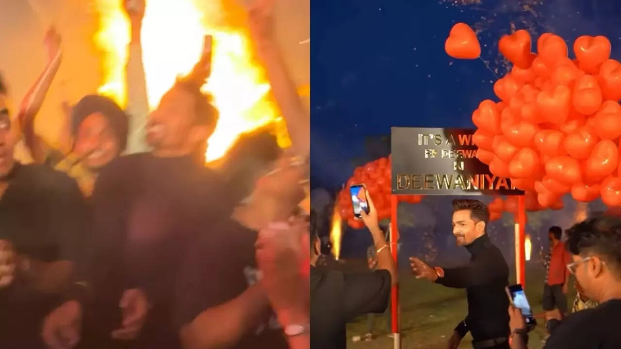 Harshvardhan narrowly escapes a helium balloon burst