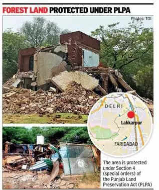 5k-plus illegal buildings face demolition in Faridabad as govt expands Aravali reclamation drive