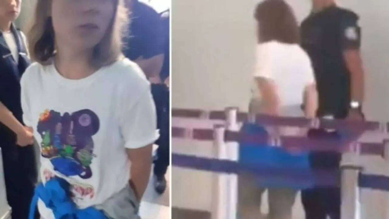 Why is Greta Thunberg putting her hands behind like she's handcuffed? Internet debates