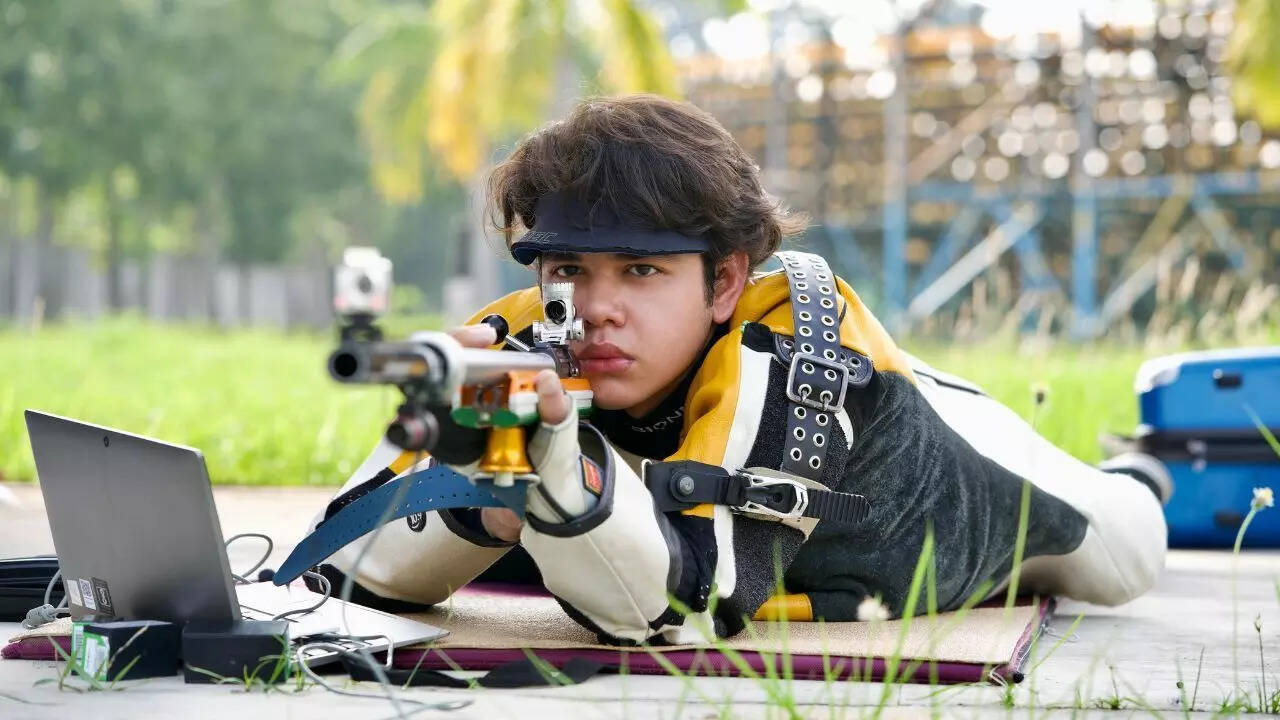 India's next shooting star? How Olympian dad's words lifted Adriyan to WC medal