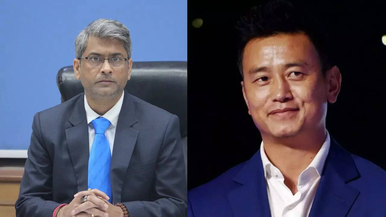 AIFF President Chaubey blasts Baichung Bhutia: 'If there was any corruption ... '