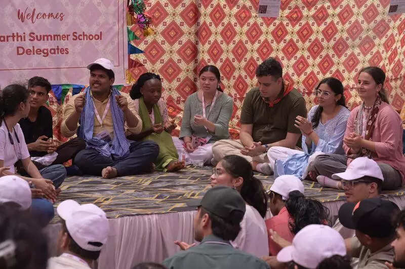 Grit & grime: Global youths hear survival stories at Sanjay Camp