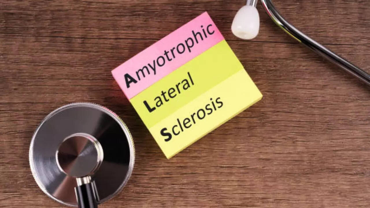 ALS stands for amyotrophic lateral sclerosis