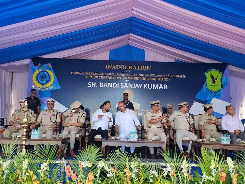 Minister inaugurates new quarters, hosp for CRPF jawans in JSR