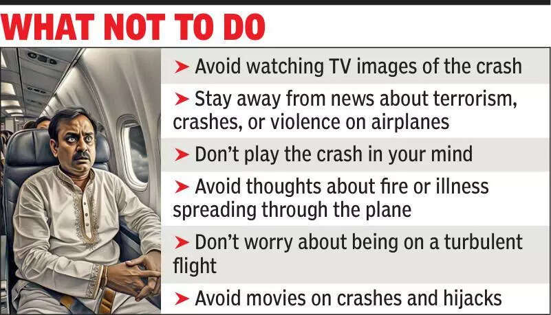 Counsellors allay concerns as crash reignites fear of flying