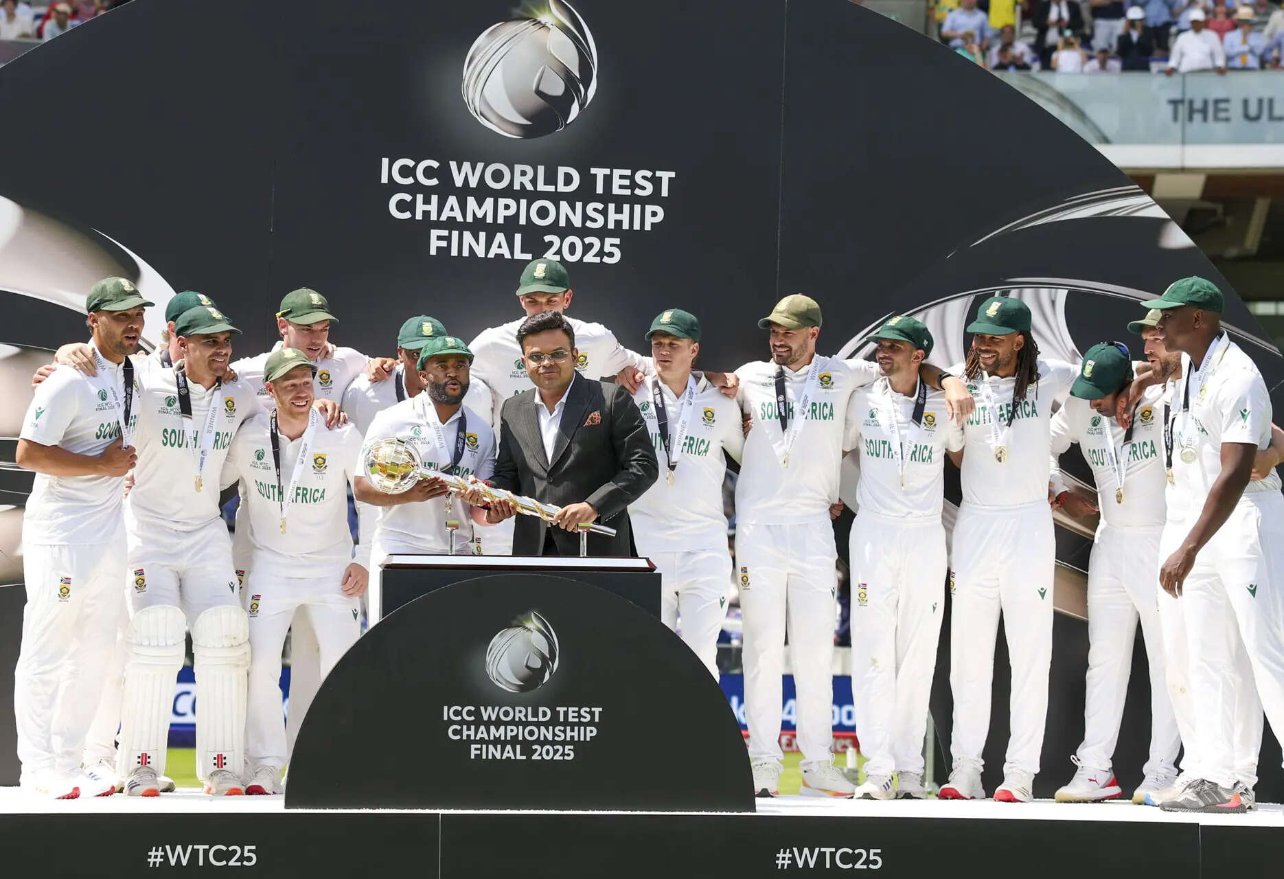 Oz vs AUS: 'A performance for the ages' - ICC chair Jay Shah congratulates Proteas on its maiden WTC title