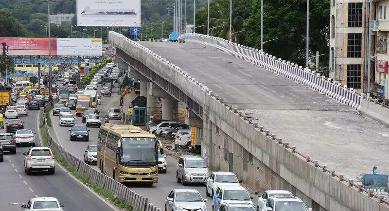 New ramp at Hebbal flyover junction in Bengaluru likely to open by August 2025