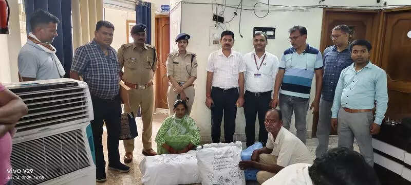 30kg ganja seized at Lucknow Juntion railway station, two arrested