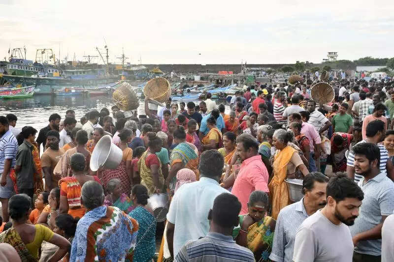 Kasimedu sees slow start as fishing ban ends; prices soar