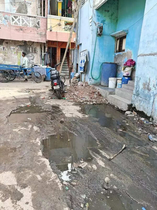 Four years sans road repair; residents say stagnant water breeding diseases