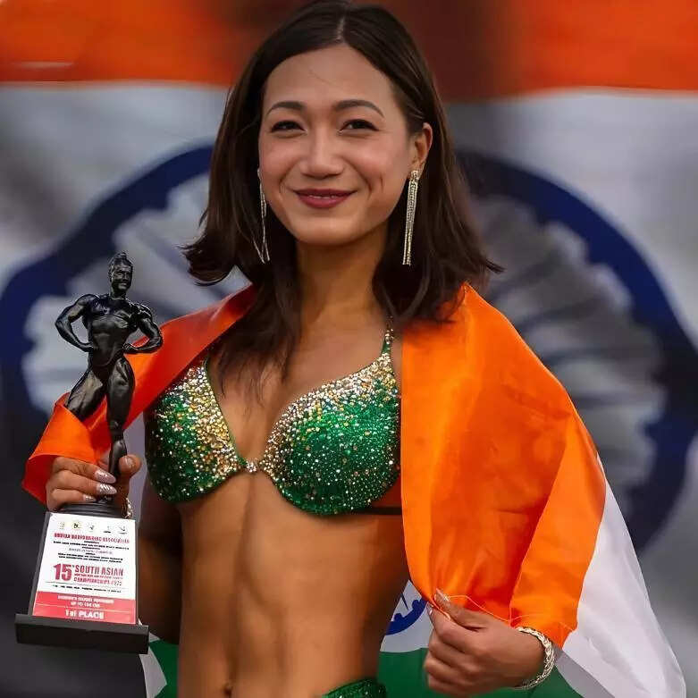 Arunachal’s Hillang scripts history with gold, silver in bodybuilding