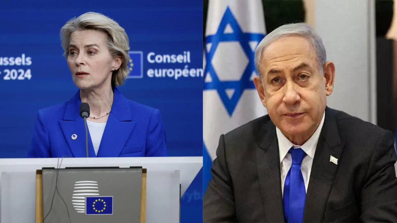 EU chief pushes for diplomatic solution to Israel-Iran crisis in call with Netanyahu