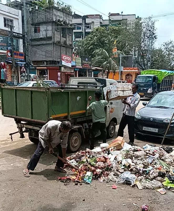 Irregular waste collection irks locals in Guwahati