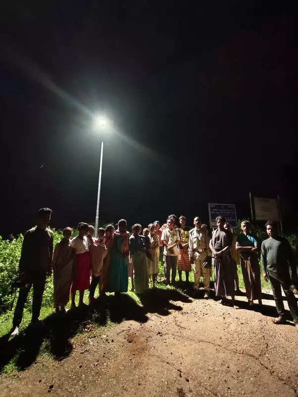 Solar lights installed in Ganjam villages to check entry of elephants