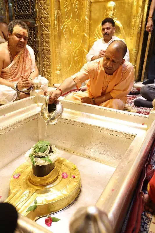 CM Yogi Adityanath in Varanasi