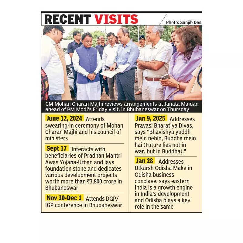 Stage set for Modi’s city roadshow to celebrate BJP govt’s year in power