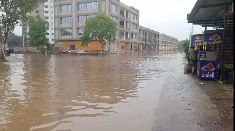 Seven yrs and 20cr later, Kathwada’s waterlogging woes persist