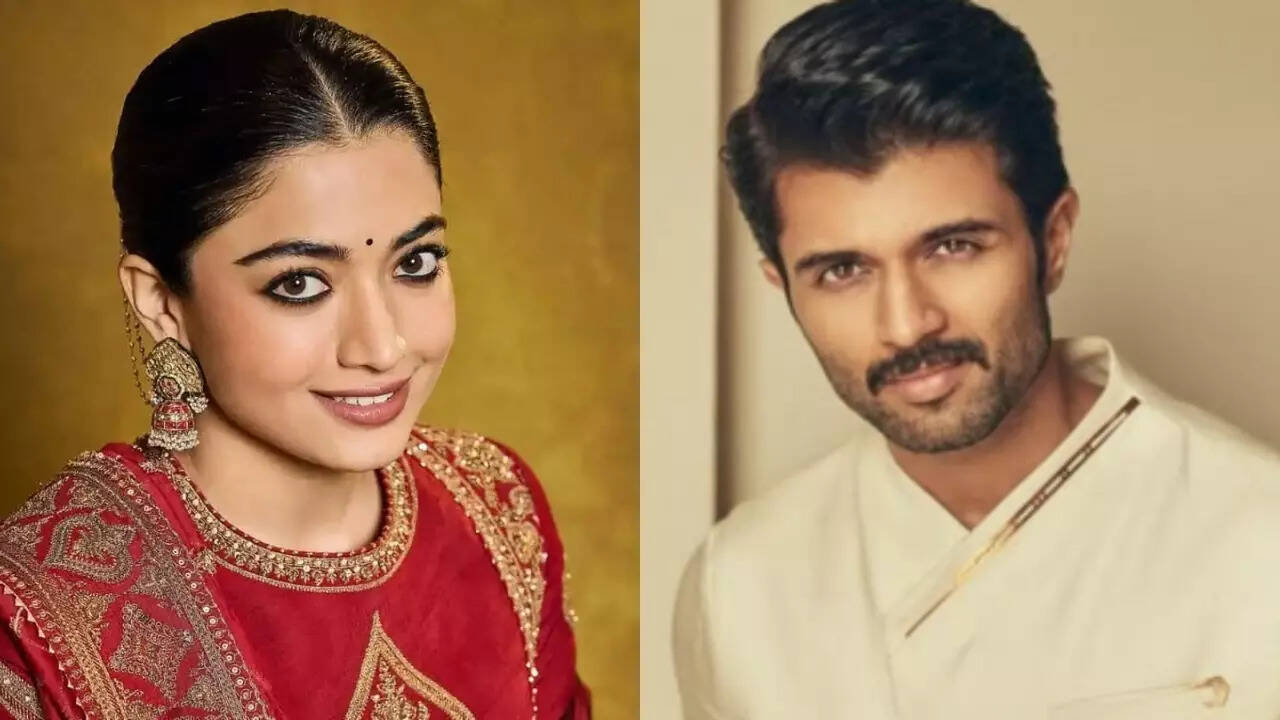 Rashmika reacts to Vijay's admiration post for Kuberaa