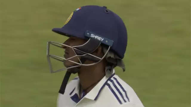 1st Test: Sudharsan falls for a duck on debut as England strike back