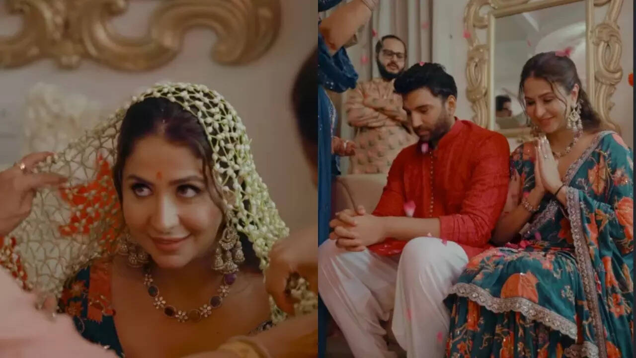 Mom-to-be Malvika shares pics from Godh Bharai ceremony