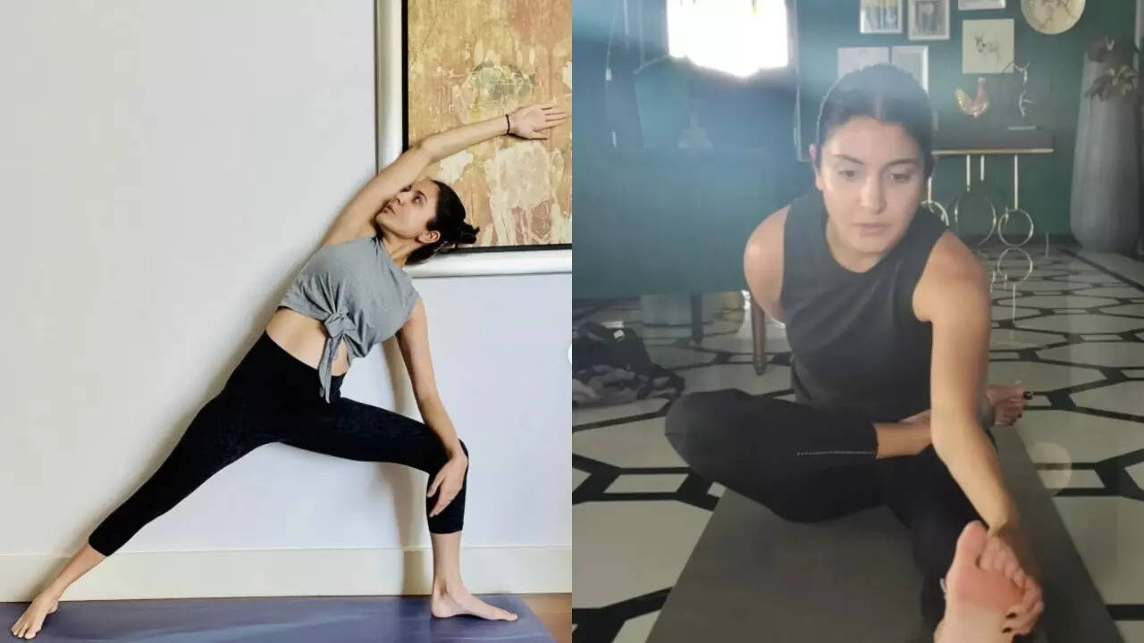 When Anushka shared her Yoga evolution