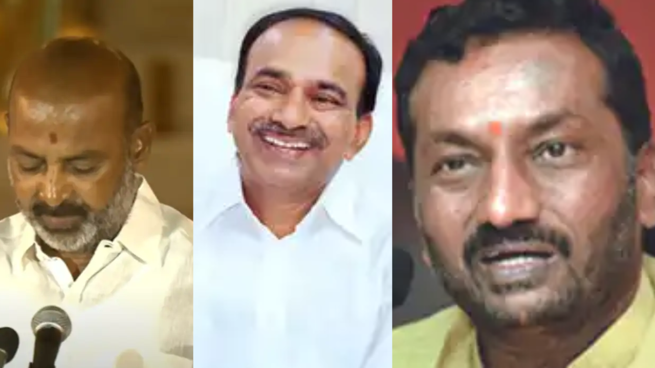 Phone tapping case: Telangana minister Bandi Sanjay contacted by police to record statement as witness; BJP MPs Eatla Rajender, Raghunandan Rao also likely