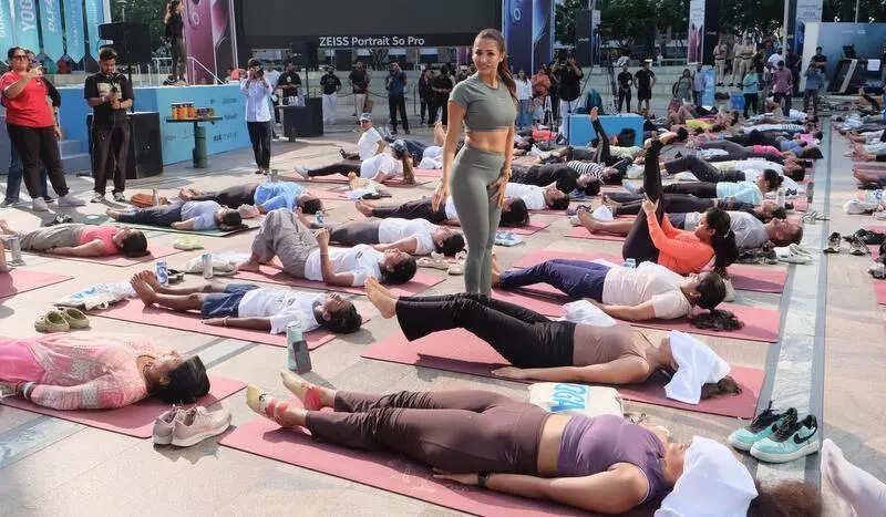 ‘Healthy people build a healthy nation’: From stadiums to condos, Gurgaon bends it with celebrities