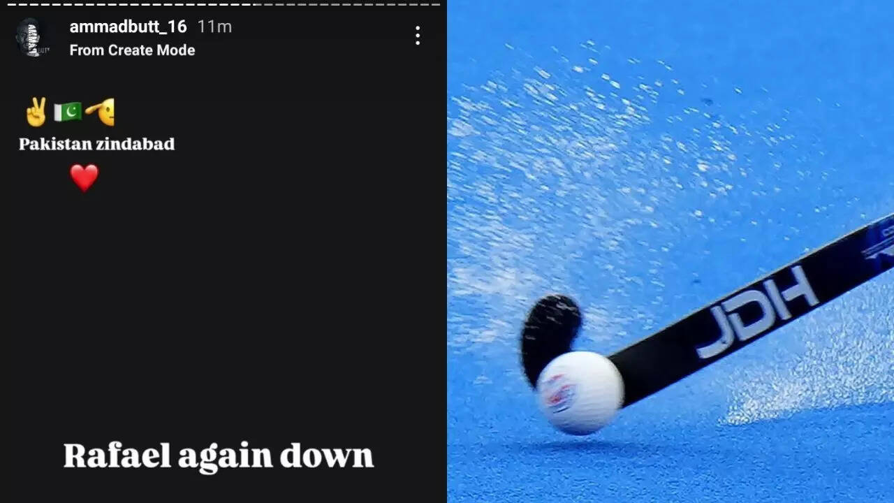 'Rafael down again': Pakistan hockey captain Butt mocks India; post goes viral