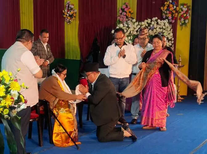 Gorkhaland on Renu Subba’s lips at GTA award ceremony