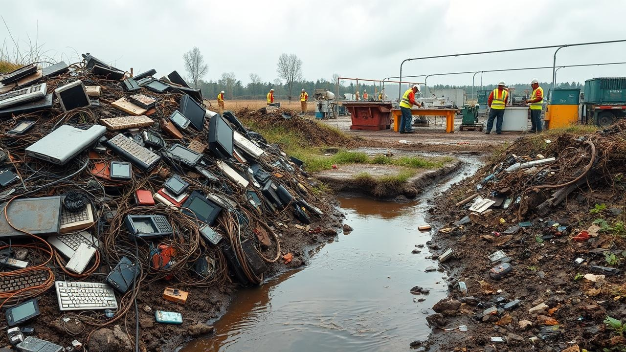 Hyderabad to tackle E-waste: Government initiatives for comprehensive waste handling, focus on IT sector and Urbanization