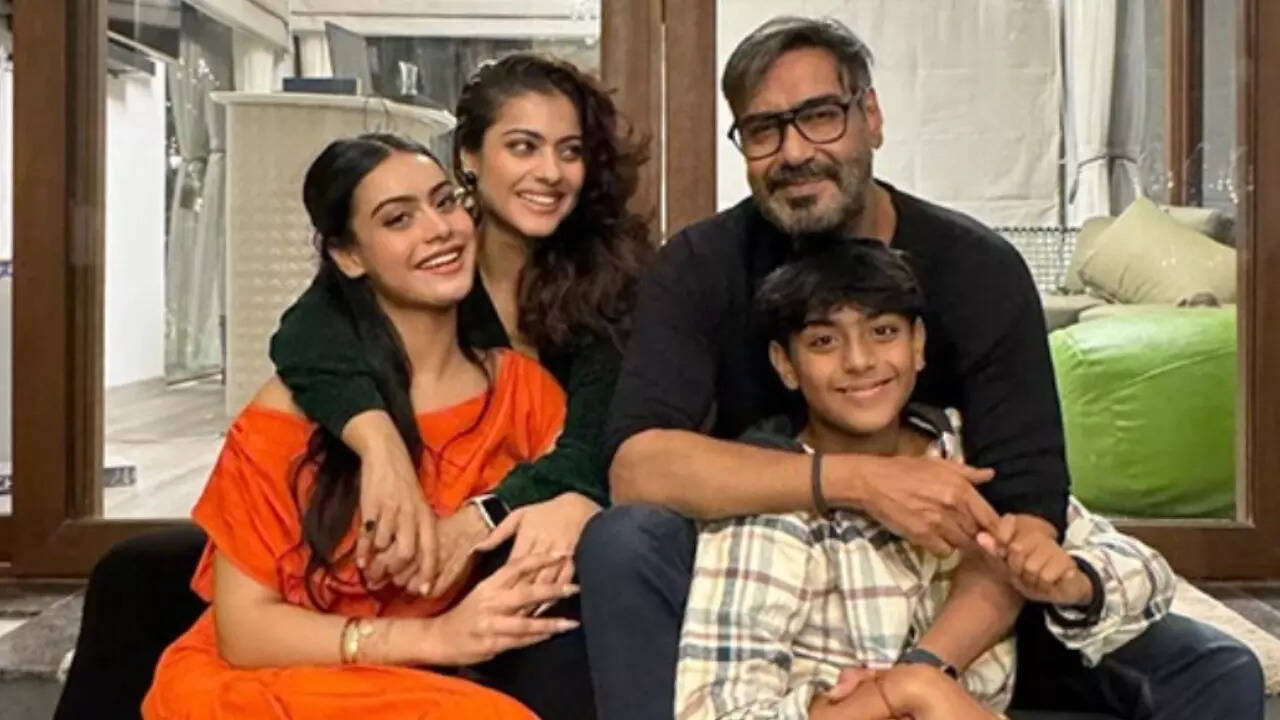 Kajol's cheering embarrasses her kids on stage