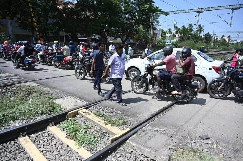 At Chromepet, rly gates shut 60 times