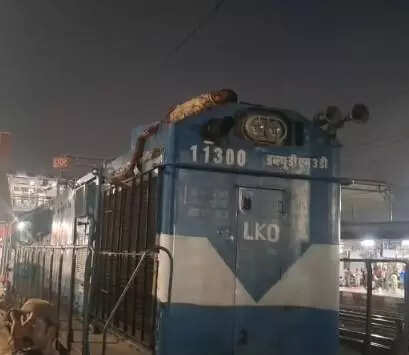 Man atop loco engineelectrocuted