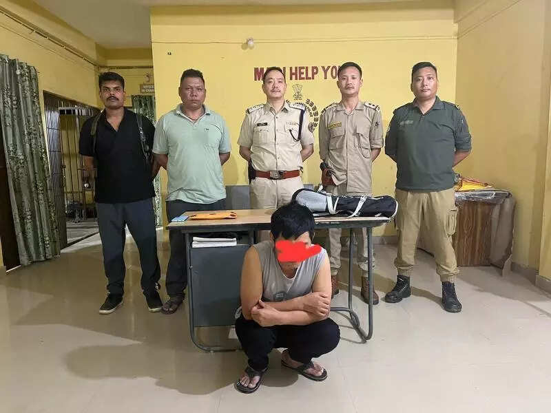 West Siang police arrest teacher on charges of peddling drugs