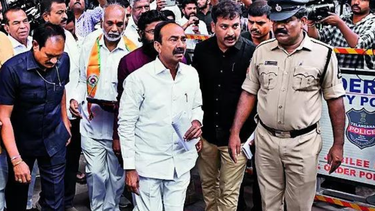 Phone tapping case: Ex-SIB chief Prabhakar Rao was serving interests of  ex CM K Chandrasekhar Rao, says Telangana MP Eatala Rajender; claims his phone was tapped multiple times