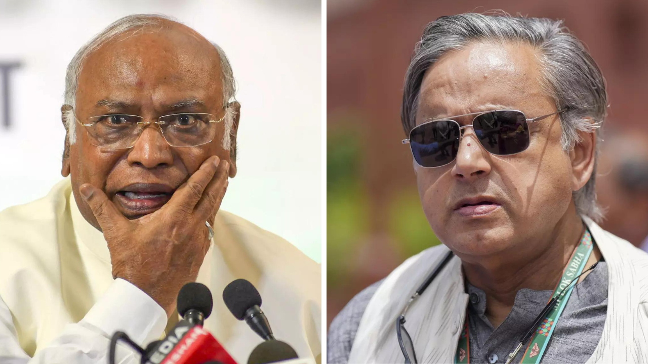 Point of no return? Kharge takes 'Modi first' swipe at Tharoor; Congress MP responds with cryptic message