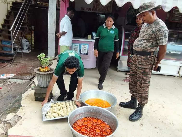 147kg stale food destroyed in checks at city eateries in 20 days