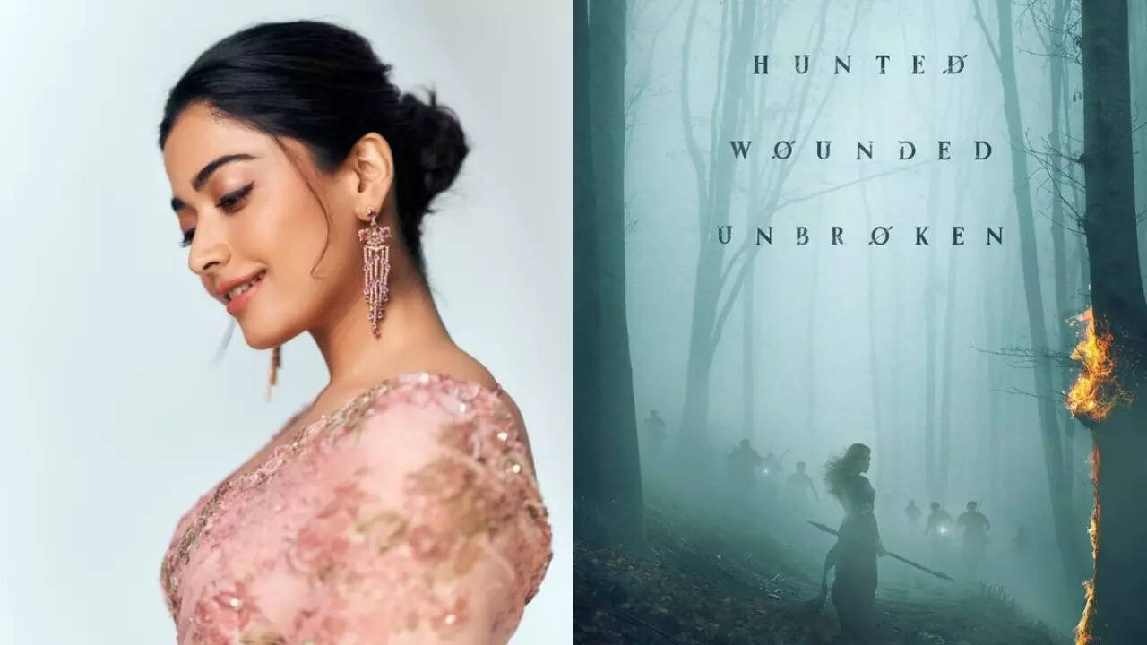 Rashmika Mandanna teases fierce warrior look; First look out tomorrow