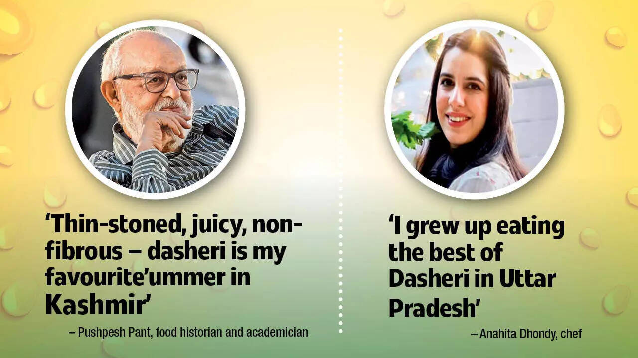 Pushpesh Pant and Anahita Dhony prefer Dasheri