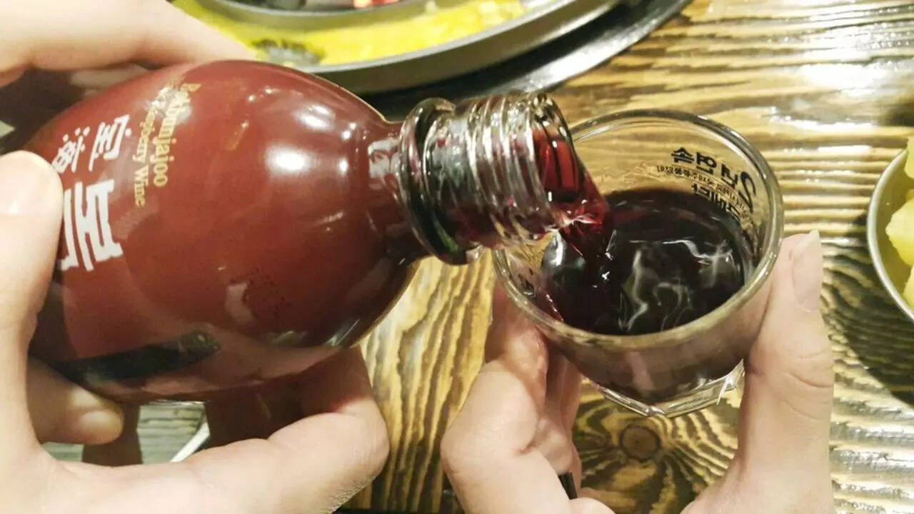 Bokbunja juice