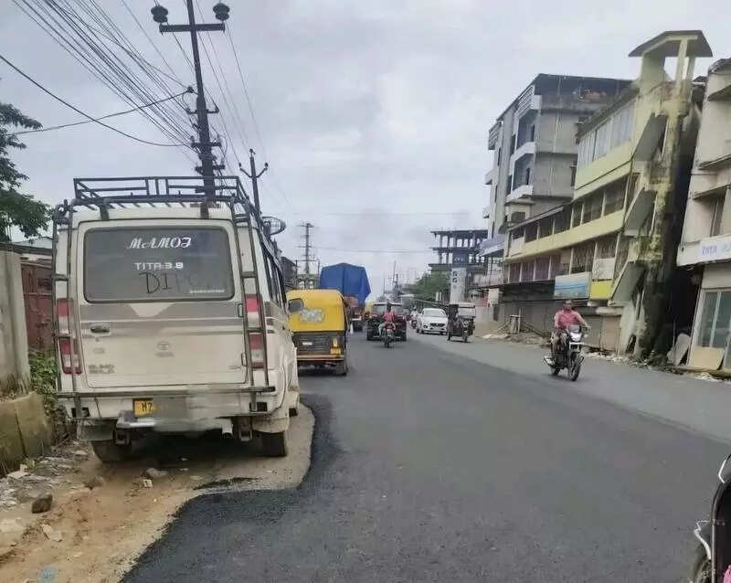 Road laid around parked car: Visual on social media fuels anger in Silchar